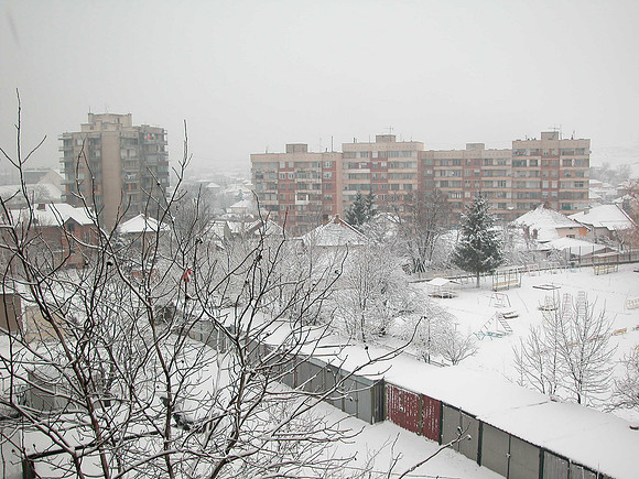Heavy snow 01/2005 - Knezha, Bulgaria