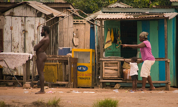 Hanging out - Accra, Ghana