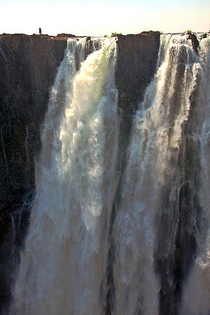 Vic Falls in the dry season
