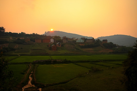 Smokey Sunset