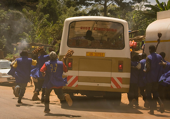 Along the road in rural Uganda