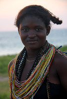 Bead vendor, Freetown, SL