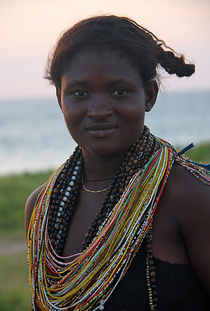 Bead vendor, Freetown, SL