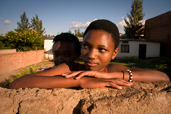 Behind the wall -  Kigali, Rwanda