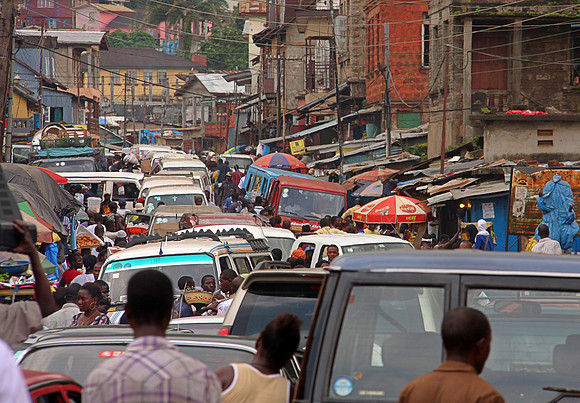 Traffic, Freetown, SL