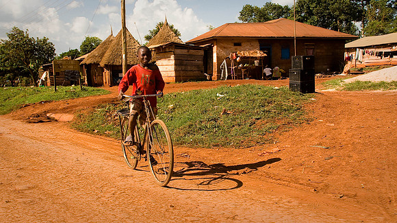 Along the road in rural Uganda