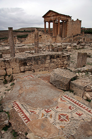 Lost Roman city of Dougga