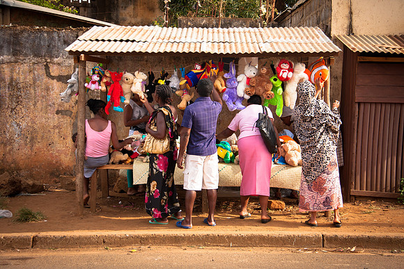 New toy shipment - Antisiranana, Madagascar