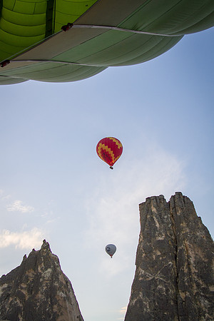 Staggered Balloons