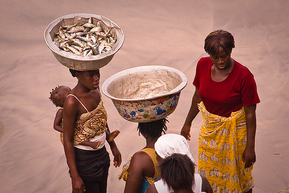 Fishmongers - Cape Coast, Ghana