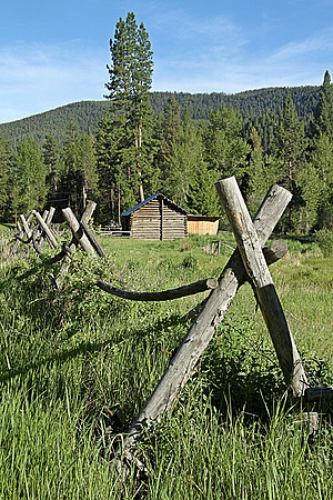 Somewhere in Montana south of Darby