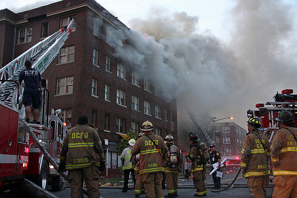 Apartment Fire in NorthEast