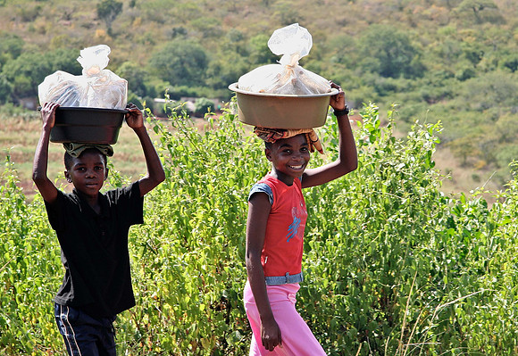 Walking home - Southern Mozambique