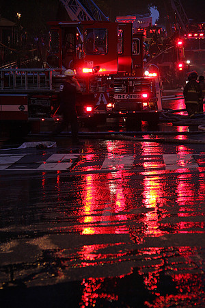 Apartment Fire in NorthEast