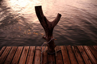 Sunset on the dock
