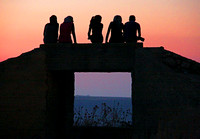 Sunset on the Golan Heights