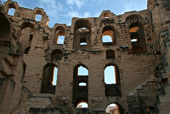 Colosseum at El Jem, Tunisia