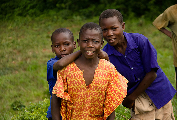 Along the road in rural Uganda